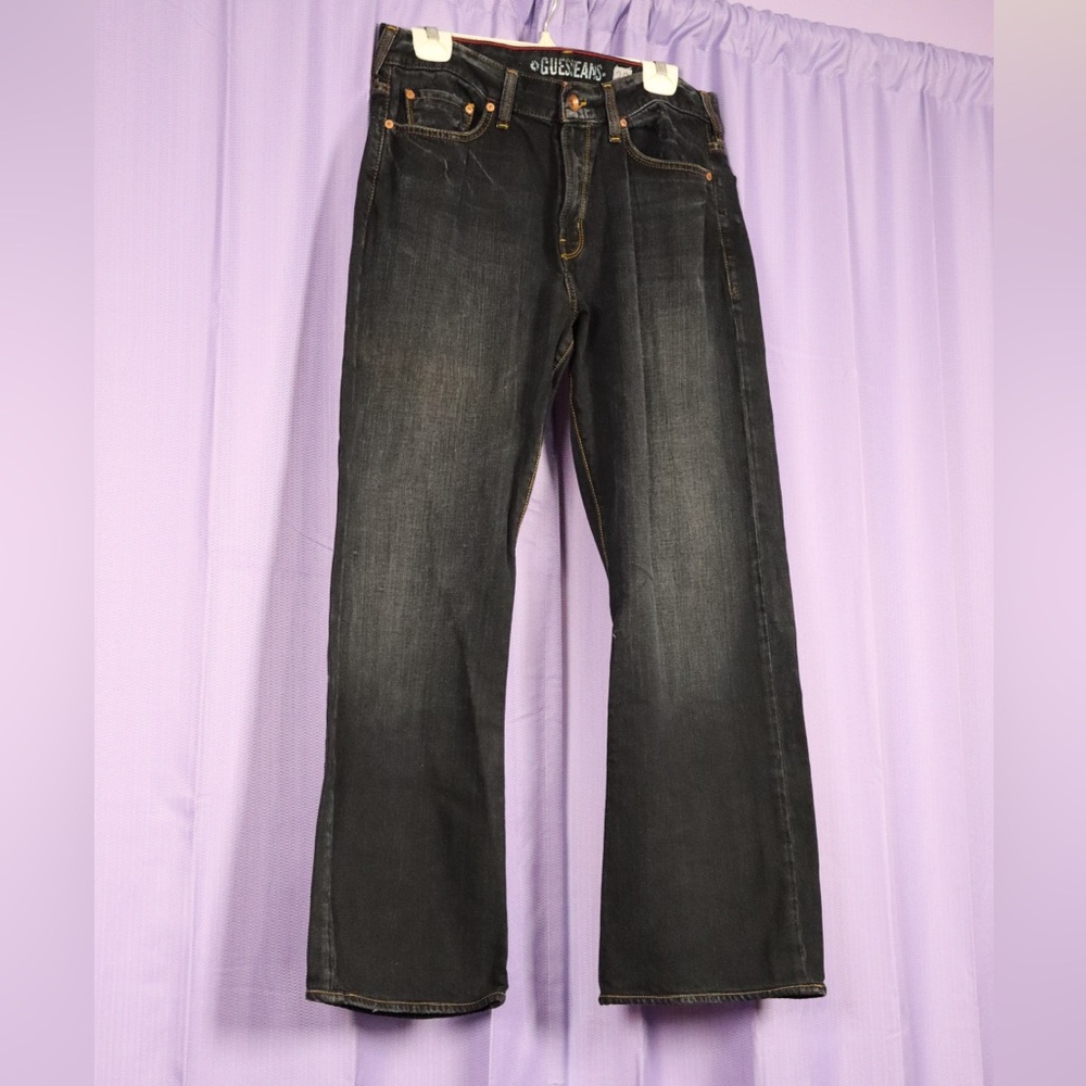 Guess Mens Cliff Boot Cut Jeans